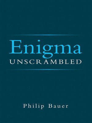 Enigma Unscrambled - ebook